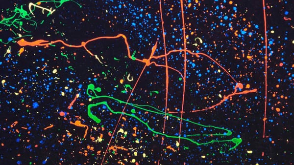 Paint Splatter Painting
